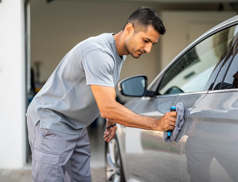 Detailing Coche servicio en Santa Lucia